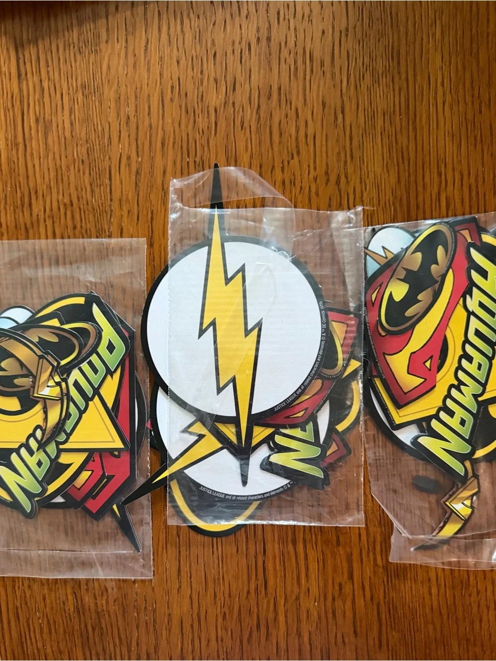 DC Superhero Gift Bags and birthday decorations